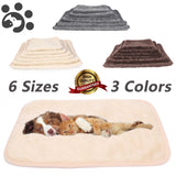 Dog Pet Bed for large dogs Cat Blanket Dog Mat Warm Faux Fur Plush Small Medium Dog Bed for Pet Cat Mat Dogs Cushion Bed BD0010