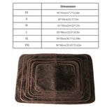 Dog Pet Bed for large dogs Cat Blanket Dog Mat Warm Faux Fur Plush Small Medium Dog Bed for Pet Cat Mat Dogs Cushion Bed BD0010