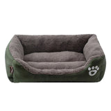 Pet Sofa Dog Beds Waterproof Bottom for Small Medium Large Dogs Soft Fleece Warm Cat Bed House Kennel Mat Blanket Pet Products