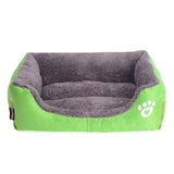 Pet Sofa Dog Beds Waterproof Bottom for Small Medium Large Dogs Soft Fleece Warm Cat Bed House Kennel Mat Blanket Pet Products