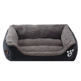 Pet Sofa Dog Beds Waterproof Bottom for Small Medium Large Dogs Soft Fleece Warm Cat Bed House Kennel Mat Blanket Pet Products