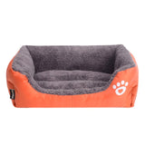 Pet Sofa Dog Beds Waterproof Bottom for Small Medium Large Dogs Soft Fleece Warm Cat Bed House Kennel Mat Blanket Pet Products