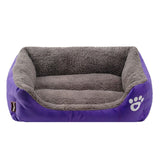 Pet Sofa Dog Beds Waterproof Bottom for Small Medium Large Dogs Soft Fleece Warm Cat Bed House Kennel Mat Blanket Pet Products