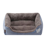 Pet Sofa Dog Beds Waterproof Bottom for Small Medium Large Dogs Soft Fleece Warm Cat Bed House Kennel Mat Blanket Pet Products
