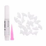 Soft Cat Nail Caps Silicone Paw Claw Pet Nail Protector 20Pcs/bag Cover + Glue And Applictor Protection Pet Grooming accessories