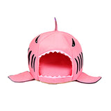 Dropship Pet Cat Bed Soft Pet Cushion Dog House Shark For Large Dogs Tent High Quality Cotton Small Sleeping Bag Product Items