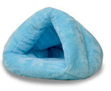 Pet Dog Cat Cave Igloo Cages Bed Basket House Kitten Soft Cozy Indoor Cushion Kennel Cages