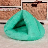 2 Size Puppy Pet Cat Dog Soft Warm Nest Kennel Bed Cave House Sleeping Bag Mat Pad Tent S L 7 Colors Pets Winter Warm Cozy Beds