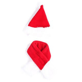 Christmas Pet Hat Clothes for Dogs Cats Decorative Dog Cat Hat Scarf Christmas Pet Accessories for Puppy Kitten Dog Headwear Cap