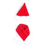 Christmas Pet Hat Clothes for Dogs Cats Decorative Dog Cat Hat Scarf Christmas Pet Accessories for Puppy Kitten Dog Headwear Cap