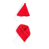 Christmas Pet Hat Clothes for Dogs Cats Decorative Dog Cat Hat Scarf Christmas Pet Accessories for Puppy Kitten Dog Headwear Cap