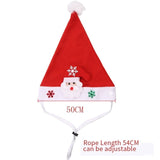 Christmas Pet Hat Clothes for Dogs Cats Decorative Dog Cat Hat Scarf Christmas Pet Accessories for Puppy Kitten Dog Headwear Cap