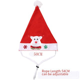 Christmas Pet Hat Clothes for Dogs Cats Decorative Dog Cat Hat Scarf Christmas Pet Accessories for Puppy Kitten Dog Headwear Cap
