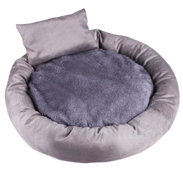 Cat Litter Cat Bed Plus Arctic Velvet Soft Cat Sleeping Pad Cat Soft Nest Cat Supplies Pet Four Seasons Cat Mat With Pillow