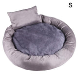 Cat Litter Cat Bed Plus Arctic Velvet Soft Cat Sleeping Pad Cat Soft Nest Cat Supplies Pet Four Seasons Cat Mat With Pillow