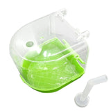 Bird Bath Box Water Dispenser Set Multi-Function Parrot Bath Boxes Wall-Mounted Shower Room Bird Cage Accessories Pet Products