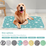 Washable Dog Pet Diaper Mat Urine Absorbent Environment Protect Diaper Mat Waterproof Reusable Training Pad Dog Car Seat Cover