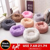 Soft Dog Bed Washable Long Plush Dog Kennel Cat House Mats Sofa For Dog Chihuahua Dog Basket Warm Pet Bed dropshipping
