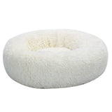 Pet Calming Bed Shag Donut Cuddler Plush Cats Dog Sleeping Mat Winter Comfortable Bed DNJ998