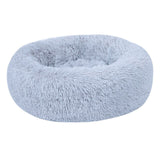 Pet Calming Bed Shag Donut Cuddler Plush Cats Dog Sleeping Mat Winter Comfortable Bed DNJ998