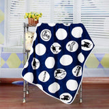 Soft Fleece Dog Mats Bullterrier Bulldog Blankets For Bed Mats House Cats Dogs Bed Blanket Sofa bed Cover