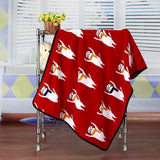 Soft Fleece Dog Mats Bullterrier Bulldog Blankets For Bed Mats House Cats Dogs Bed Blanket Sofa bed Cover
