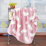 Soft Fleece Dog Mats Bullterrier Bulldog Blankets For Bed Mats House Cats Dogs Bed Blanket Sofa bed Cover