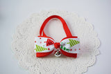 1 Pieces Cute Christmas Pet Supplies Handmade Ribbon Dog Bow Ties 8 Colors Cat Neck Tie Dog Accessories