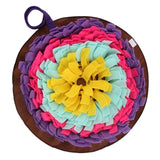 Dog Pet Snuffle Mat Washable Dog Training Blanket Dogs Smelling Mat IQ Training Pressure Releasing Nose Work Toy