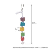 Traumdeutung Parrot Toys For Bird Accessories Supplies Cockatiel Perch Toy Budgie Parakeet Cage Decoration jouet perruche